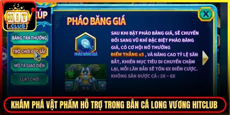 Những vật phẩm hỗ trợ