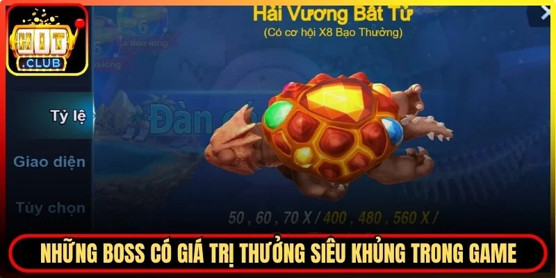 Những boss có giá trị thưởng siêu khủng