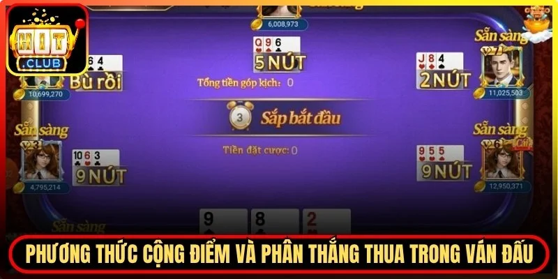 Phương thức cộng điểm và phân định thắng thua trong mỗi ván đấu