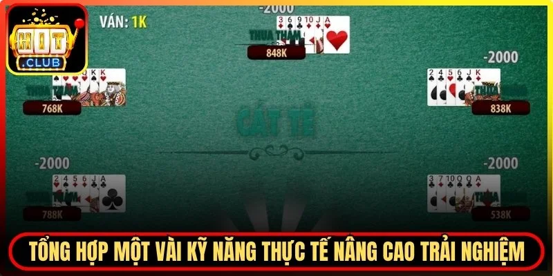 Một vài kỹ năng thực tế nâng cao trải nghiệm