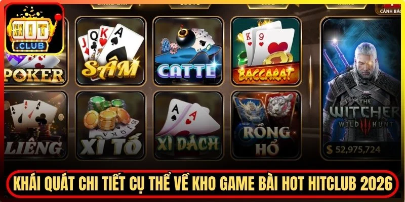 Game Bài Hot Hitclub 2026 – Kho Game Đổi Thưởng Hấp Dẫn