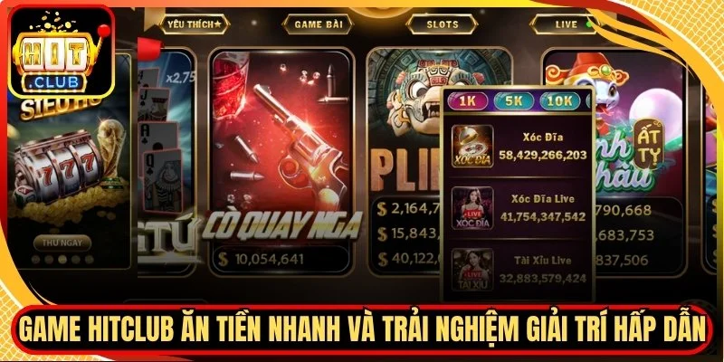Game hitclub an tien nhanh va trai nghiem giai tri hap dan