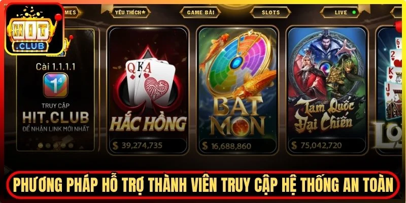 Một số phương pháp hỗ trợ thành viên truy cập hệ thống an toàn