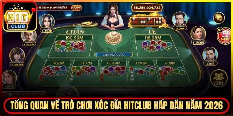 Xóc Đĩa Hitclub - Trải Nghiệm Kịch Tính Và Minh Bạch