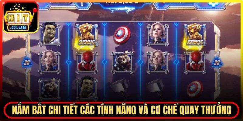 Nắm bắt tính năng và cơ chế quay thưởng
