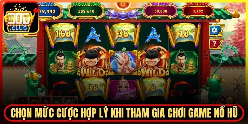 Chon muc cuoc hop ly khi tham gia choi game no hu