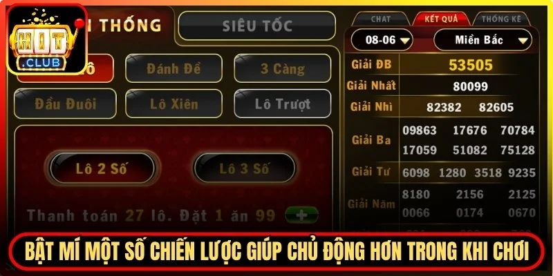 Một số chiến lược giúp chủ động hơn trong khi chơi
