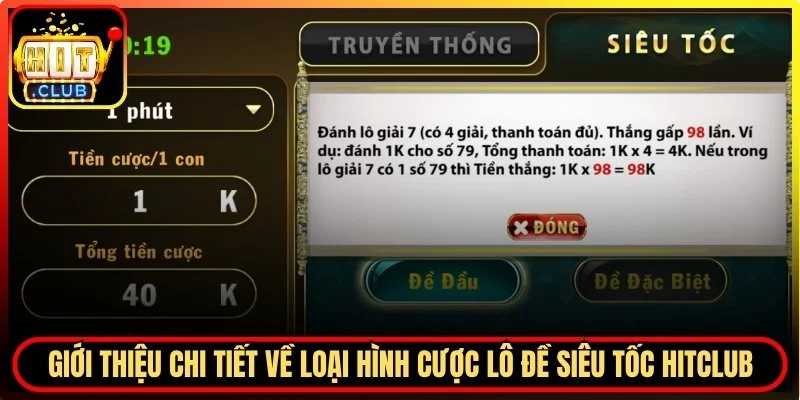 Lô Đề Siêu Tốc Hitclub – Trải Nghiệm Dự Thưởng Nhanh Và Hấp Dẫn