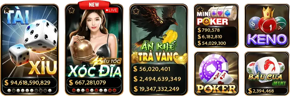 Kho game đa sảnh tại Hitclub